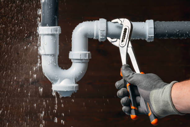 Professional Sewer Line Repair technician working in Columbia, IL